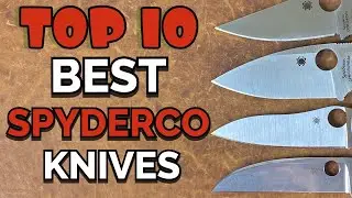 Top 10 Best Spyderco Folding EDC Knives: Still in Production 