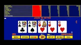 Video Poker: Aces and Faces