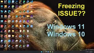 Windows 11 Freezing issue | Windows 10 Freezing issue!