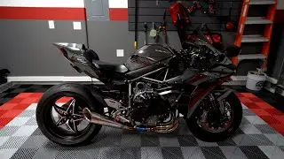 Modded Kawasaki Ninja H2 Walkaround