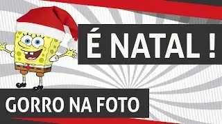 How to put Hat Santa Claus pictured with Photoscape