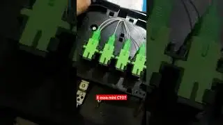 Mini CTO - Fibra óptica