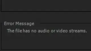 How to fix Importing Error in Adobe Premiere Pro (Footage from OBS)