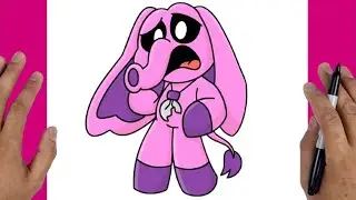 Easy Drawing Guide Poppy Playtime's Dumba Dumbaphant