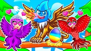 Rizzing Girls in OP BIRD FAMILY Roblox!