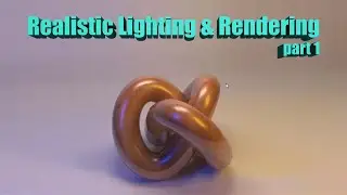 Realistic Lighting & Rendering in 3DS Max - Pt1