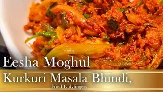 Kurkuri Masala Bhindi,Delicious Fried ladyfinger, Street Style Bhindi, Best recipe of Bhindi Okra