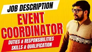 Event Coordinator Job Description | Event Coordinator Roles and Responsibilities and Skills