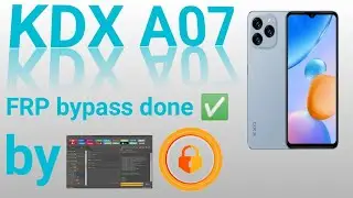 KDX A07 FRP Bypass done ✅by unlock tool by one click KDX GOOGLE ACCOUNT VERIFICATION REMOVE EASYWAY
