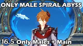ONLY MALES CAN BEAT THE HARDEST SPIRAL ABYSS!!! | Only Males Genshin Impact