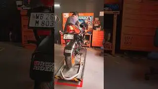 KTM getting Ready to Race 🥹🙌🧡 #ytshorts #shorts #motovlog #bike #ktm #rc200