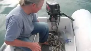 Operationg the dinghy