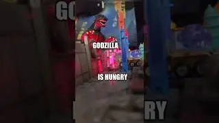 HOW do you feed GODZILLA? 