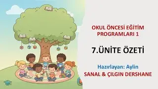 Okul Öncesi Eğitim Programları 1 - (7. Ünite Özeti)