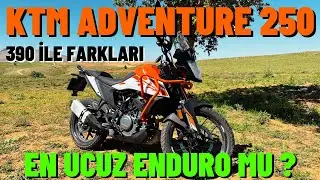 KTM 250 ADVENTURE 2023 İNCELEME / EN UYGUN ENDURO SAYILIR MI ? Vs 390 Adventure
