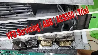 VFD Servicing | ABB | ACS550 | Trial | #shorts