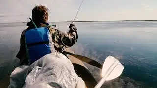 На байдарке по водоёмам Ямала. Тань-Ю, Варчаты, Варчатывис, Войкар - рыбалка в Ямало-ненецком АО.