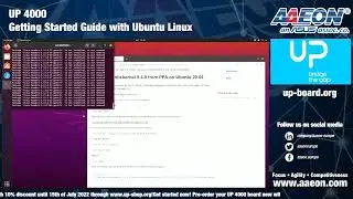 Getting Started Guide with UP 4000 on Linux