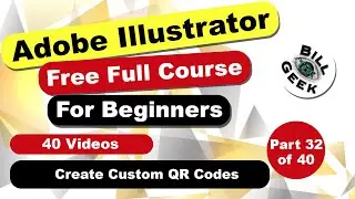 Edit a QR Code with Adobe Illustrator (Custom QR Codes Illustrator, QR code in illustrator)