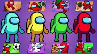 Mini Games 1234 Player in House Party Gameplay All Levels Walkthrough