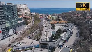 Arcadia Alley Arcadia Odessa 2021 Aerial photography 4K