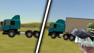 😱Как Снять ПРИЦЕП С Грузовика В Чикен Ган🤯