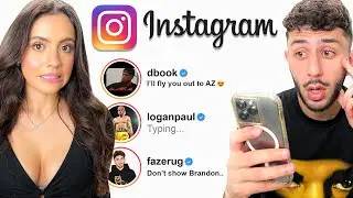 Reading My Girlfriend’s Instagram DM’s.. **Shocking Messages**
