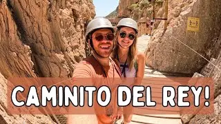 THE WORLD'S MOST DANGEROUS PATH - CAMINITO DEL REY (Van Life Spain)