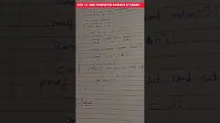 POV : u are computer science student #viral #short #shorts #code #programming #livestream