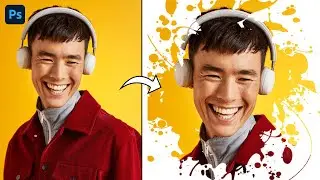 Howw to Create a Brush Stroke Effect | Photoshop Tutorial