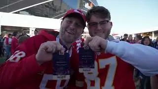 GAMEDAY EXPERIENCE: #OnLocation at Super Bowl LVIII