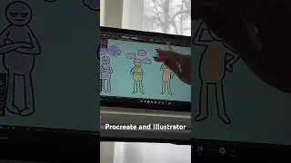 Рисую вектор стилусом 