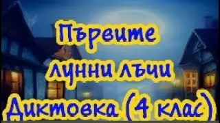 Първите лунни лъчи - Диктовка НВO 4 клас (2023) + критерии за оценяване