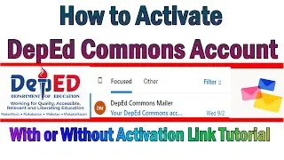 How to Activate DepEd Commons Account using Link in O365