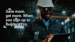 Build like a Pro. Get more back.