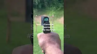 First shots with silencerco sparrow-22 so much fun!!