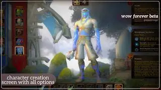 WoW Forever Character Creation – ALL Alliance & Horde Options + Skyborne | Beta Gameplay