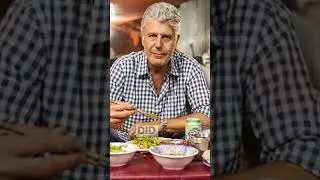 #foodfacts , Anthony Bourdain, June 25, 1956 - June 8, 2018. #trivia #food #chef #travel