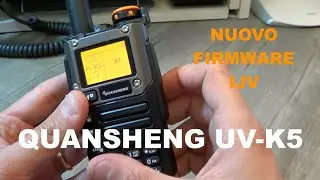 Quansheng UV-K5 con Nuovo Firmware IJV - Radio portatile bibanda
