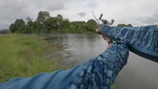 G Loomis NRX852C JWR + Steez  A TW 1016H |practice casting using lures