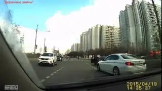 Лучшая подборка аварий и ДТП  Апрель 2015 №48 тест драйв машины Accidents and accidents April 2015