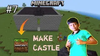 make a castle in Minecraft gameplay #8