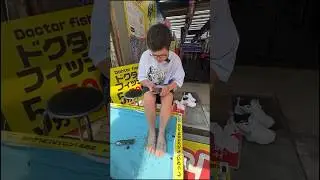 Sketch Stopped at the “Doctor Fish” in Japan