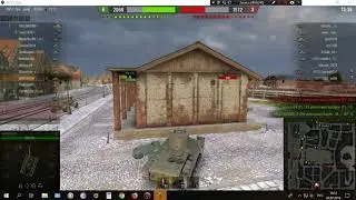 Игра World Of Tanks .  захват базы противника  на премиум_танчике т-127