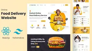 Responsive Website using React js and Tailwindcss