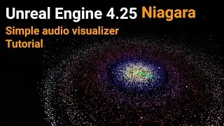 Unreal Engine 4 25 Niagara Tutorial Simple audio visualizer