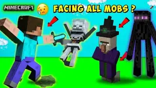 Surviving Night with MOBS AND WITCH😱🔥-- Minecraft Gameplay Ep#28 (No commentary)
