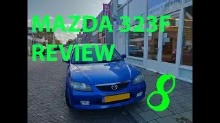 2003 Mazda 323F 1.6 test drive and review. A Solid 8.