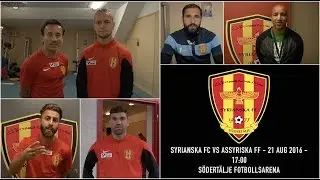 Syrianska players message to the fans....
