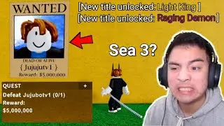 Light King Bounty Hunting TOXIC/HACKER PLAYERS In Blox Fruits (NEW TITLE!)